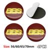 4Pcs Set Car Wheel Center Hub Caps Stickers 45-80mm Auto Replacement Accessories BBS Badge Emblem Decal for Vehicle Styling