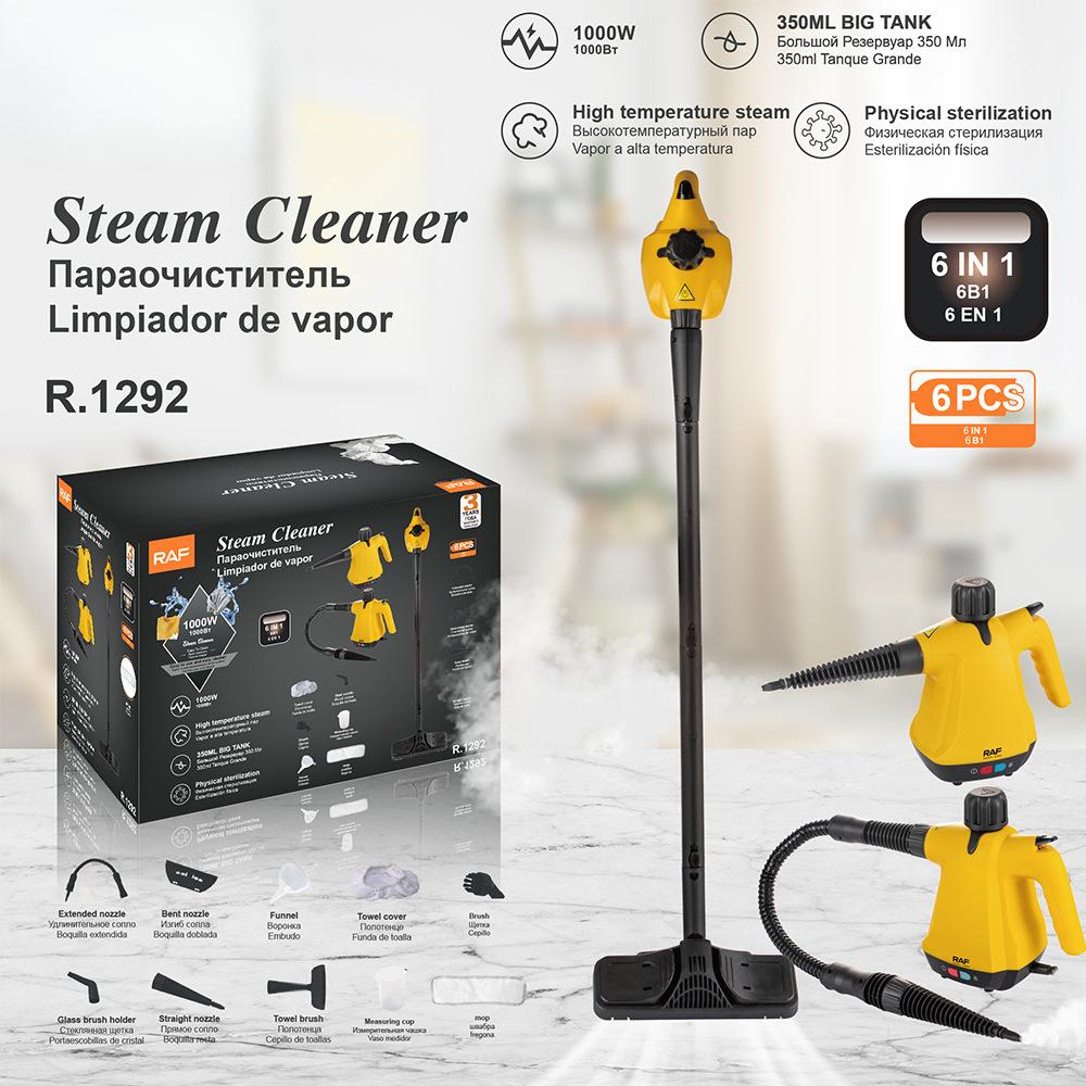 

Европейский ручной бытовой пароочиститель для удаления масла, высокотемпературный многофункциональный портативный высокотемпературный пароочиститель EU