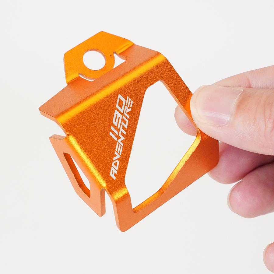 Motorcykel Orange Bakre Vätskebehållare Skydd Kåpa Lock För KTM 1090 Adventure 1190 Adv 1290 Super Adventure R /