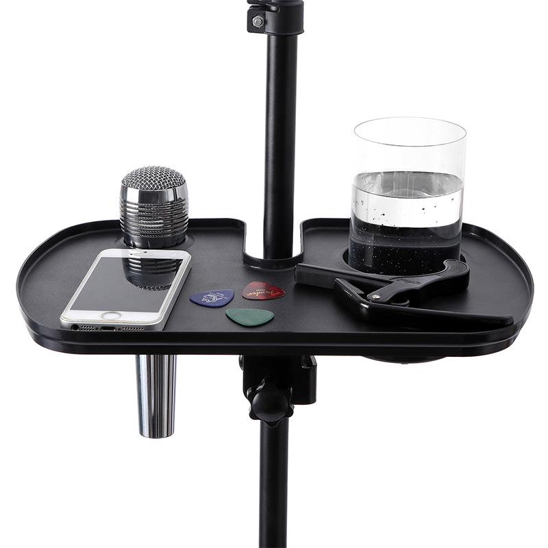 Verstellbare Metall-Soundkartenablage & Mikrofonständer mit Ablageregal