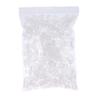 100Pcs Portable Flip Lid Transparent Capsule Storage Containers Pill Box