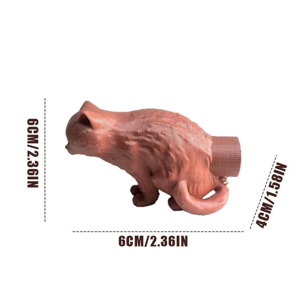 Creative Funny Cat Toothpaste Dispenser Spoof Cat Vomited Toothpaste Cover 3D Printed Squeezer Bathroom Accessories Prank Gift