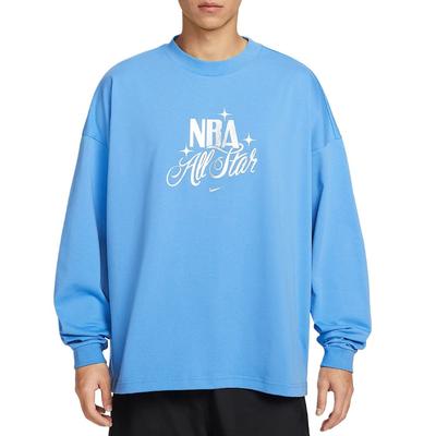 Dri-Fit NBA All-Star Standard Issue Basketball Pullover Crew Neck Long Sleeve Quick-Dry T-Shirt Men Tops IQ5377-462