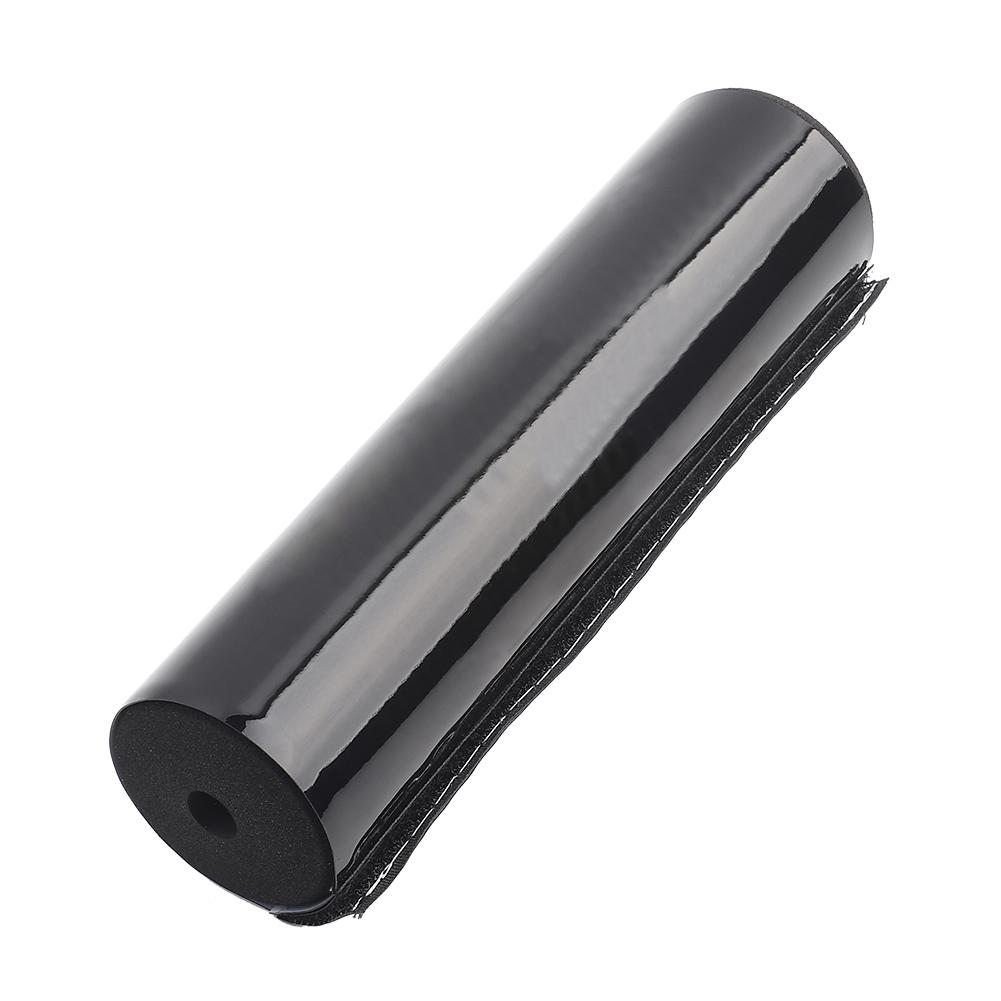 Round Motorcycle Handlebar Crossbar Bar Pad Protector for Motocross Dirt Bike ATV Quad Black