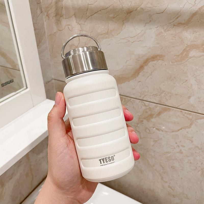 Portable Tyeso 360ml Thermoses 304 Stainless Steel Thermos Mug Thermal Tumbler Drinks Cup Water Bottle Sport Vacuum Flasks