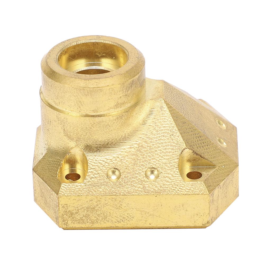 Brass Differential Golden Cover Front Rear Axle Diff Cover for Axial for Capra 1.9 UTB 110 RC Car
