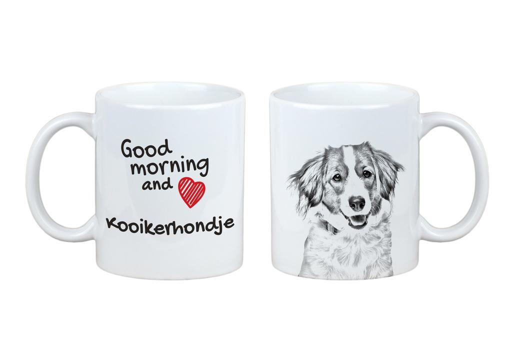 Kooikerhondje - cup with a dog, personalized cup with a print, a classic gift for everyone from the Art-Dog brand
