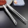 Stainless Steel Outdoor Camping BBQ Tongs: Multifunctional Kitchen and Restaurant Food Clip