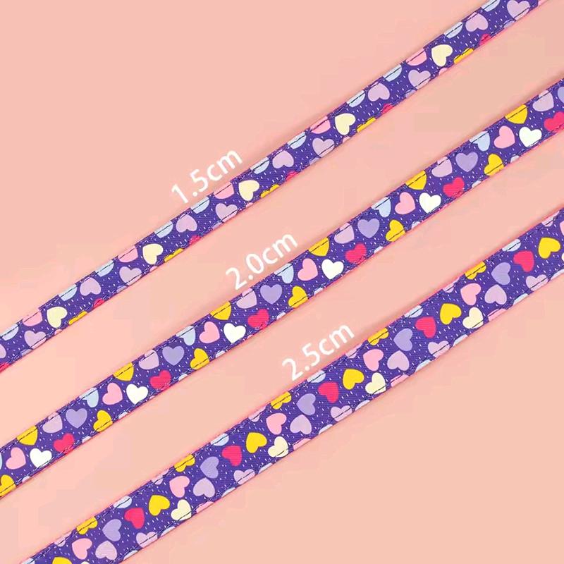 1 Pcs Pet Collar With Bow Tie Collar Valentine's Day and New Year Gifts Cute Double Side Printed Necklace Pet Collar
