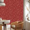Christmas Red and Orange Wallpaper for Living Room and Bedroom 50x1000