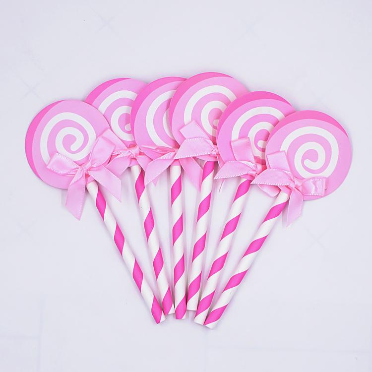 

Colorful Candy Lollipop Cake Toppers for Kids Birthday Parties