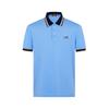 Brand Logo Striped Contrasting Spring and Summer Casual and Comfortable Men's Short Sleeved Polo Shirt