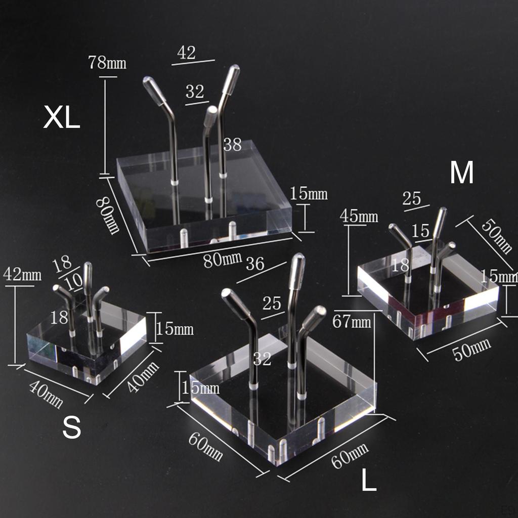 Acrylic Ball Stand, Display Easel, Multipurpose Stand Base for Home Collectibles