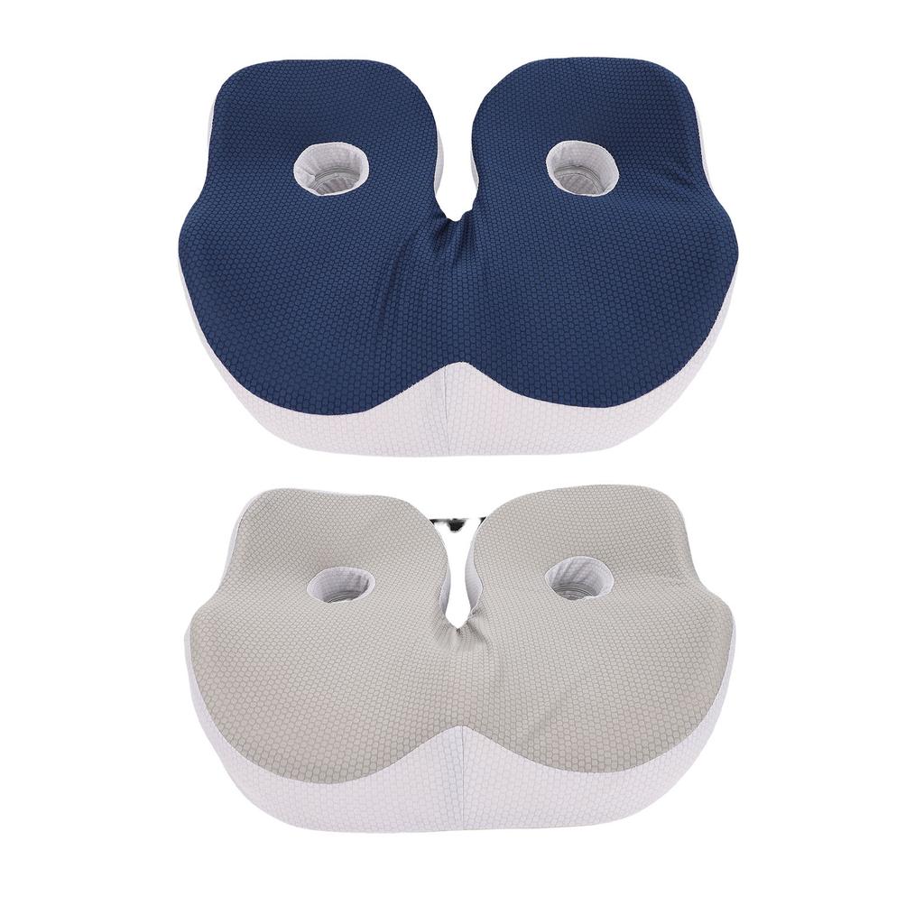 Seat Cushion Chair Memory Foam Support Breathable Detachable Ergonomic Pad for Students