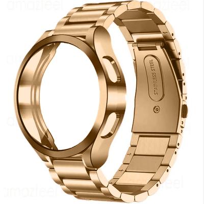 Armband + Hülle für Samsung Galaxy Watch 5 40mm, Gold