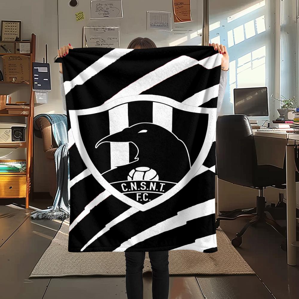 Crow Logo Team Print Flannel Blanket,High quality Comfortable for All Seasons,Home Decor,Warmth and Comfort,Perfect for Christmas Gifts