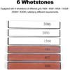 4 Stück Messer Schleifstein Nassstein Schärfer Kits 120 Messer Schärfer Für Schleifsteine Schleifstein Schleifstein 320 600 1500 Körnung