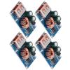 4pcs StepDown Modules Adjustable DC Converters for Phone Charging Car Charging Driving Recorder