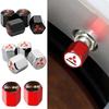 4 STUKS Universele Auto Wiel Band Ventielsteel Dop Afdekking Voor Ralliart Galant Mirage L200 EVO Xpander Cordia Pajero