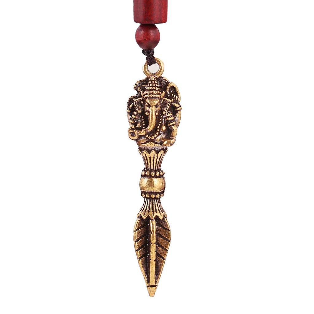 Ορείχαλκινο Κρεμαστό Ελέφαντας Βάτζρα: Unisex φυλαχτό & Κοσμήματα Benmingnian Τάση