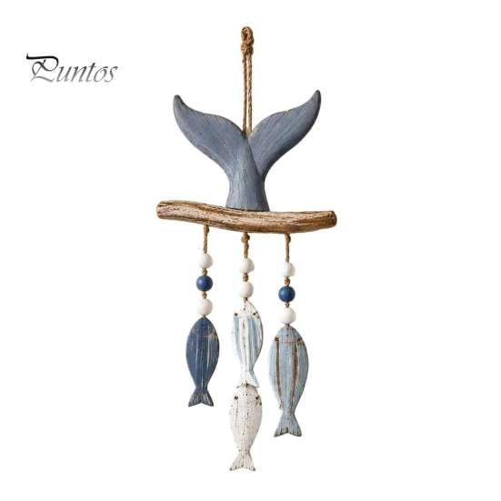 Decorazione da Appendere per Portico Costiero, Ornamento da Parete in Legno Illuminato, Cartello Nautico con Pesce, Conchiglia, Stella Marina e Ornamenti, Luci LED Calde, Casa al Mare per