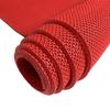 DIYIN Bathroom Mat, PVC Shower Non-Slip Mat, Hollow Plastic Water Barrier Mat, 4.5mm Thick, Red, 1.2 Meters Wide And 1 Meter Long