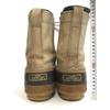 L.L.Bean leather hunting boots 9 27 brown USA 70s-80s?(USED)