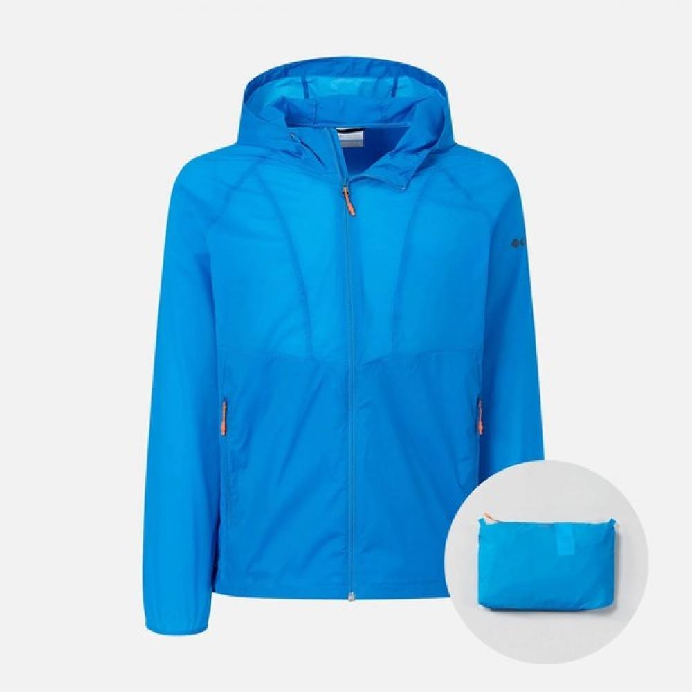 Columbia Men S Summer Ultra Light Windbreaker Jacket Burnie Stream  Ym3421