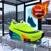 Alpha Jongens 3e Generatie Winter 2025 Katoenen Racing & Marathon Schoenen met Volledige Zool Koolstofplaat