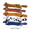 Plush Squeaky Dog Toys 5 Pieces Pet Plush Toys Interactive Biting Doll For Small Breed Aggressive Chewers Teething Training
