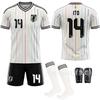 Japan 2024 Away Jersey No. 9 Ueda Kisei No. 20 Kubo Kenhide World Cup National Team Football Shirt Breathable Quick-Dry Adult Soccer Jersey