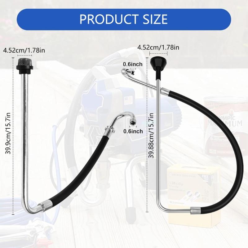 Upgraded Sprayer Hose Assembly For Series And Tongshan Line Painting Machines With Quick Installation Design