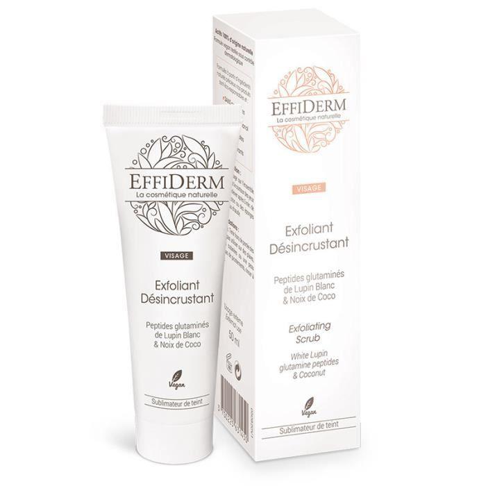 EFFIDERM - Exfoliant Désincrustant Visage 30mL Sublimateur De Teint