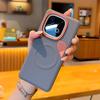 For VIVO IQOO Z10 Turbo Z10 Turbo Pro Large Hole Metal Lens Protective Ring Heat-Dissipating Magnetic Shockproof Phone Case