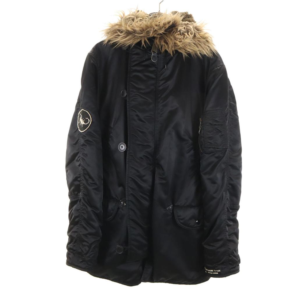 HYSTERIC GLAMOUR Primaloft Mod Coat M Black Men's Used