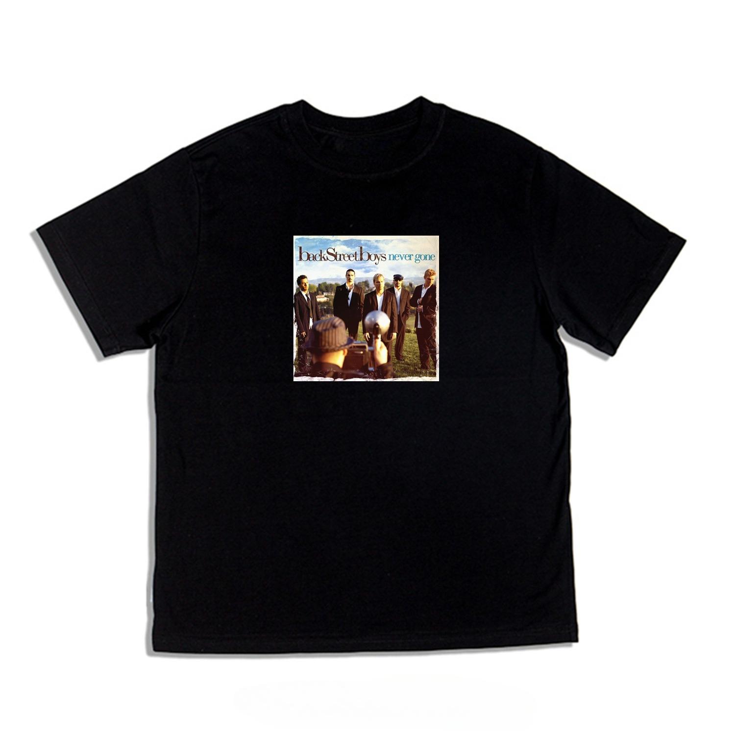 Avantgarde Rock Band Retro Nostalgic Music Classic Personality Mens and Womens Shortsleeved Tshirt M