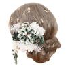 Bud Flower Hair Ornament - Perfect for Coming-of-Age Ceremony, Graduation, Traditional Japanese Attire, Kimono, Hakama, Wedding, Shichi-Go-San (7-5-3