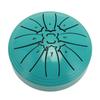 Mini Steel Tongue Drum 4 Inch 8 Notes Carbon Steel Metal Hand Drum with Drumstick and Music Book