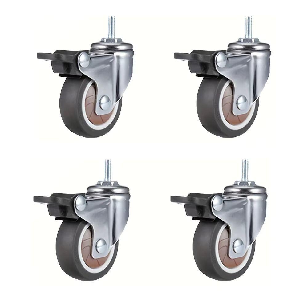 Ball Bearings Swivel Casters Metal Top Furniture Casters No Noise Casters Wheels Table