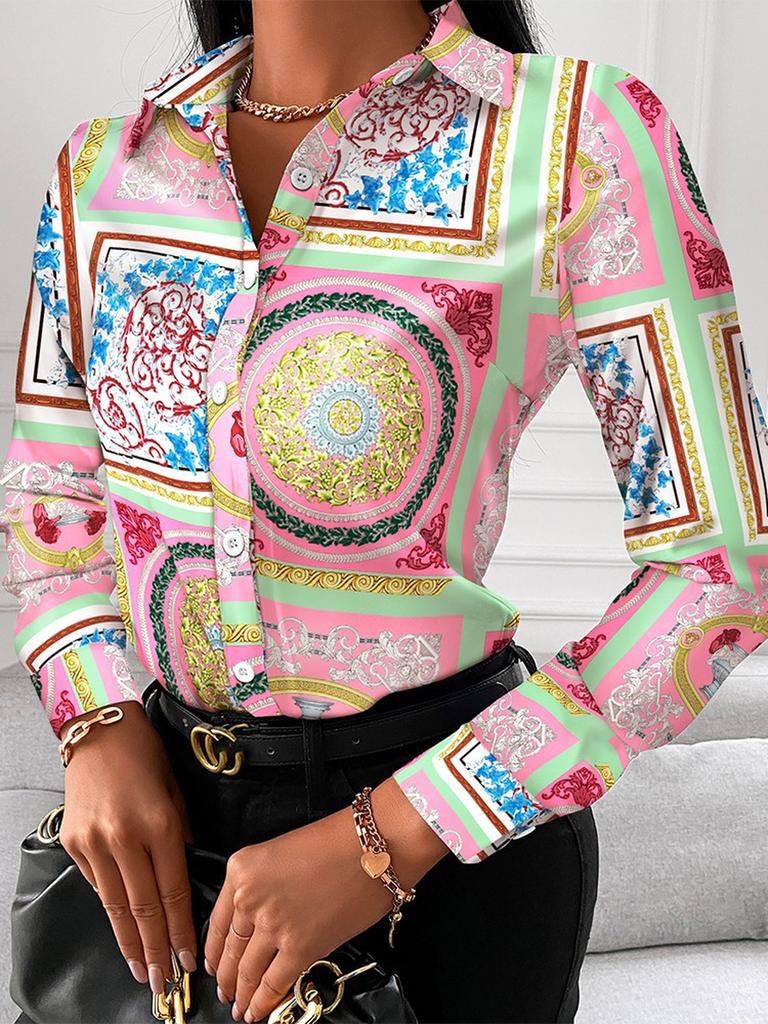 Women's Shirt Imported Top Spring Autumn Long Sleeve Elegant Overcoat Shirt Women's Summer
