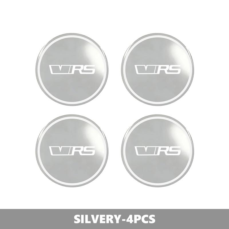 QPZF2 For Skoda 4PCS 56mm Car Logo Wheel Center Sticker Rim Caps Hub Cover Decal VRS Octavia 1 2 3 A7 A5 Fabia Rapid Superb Yeti