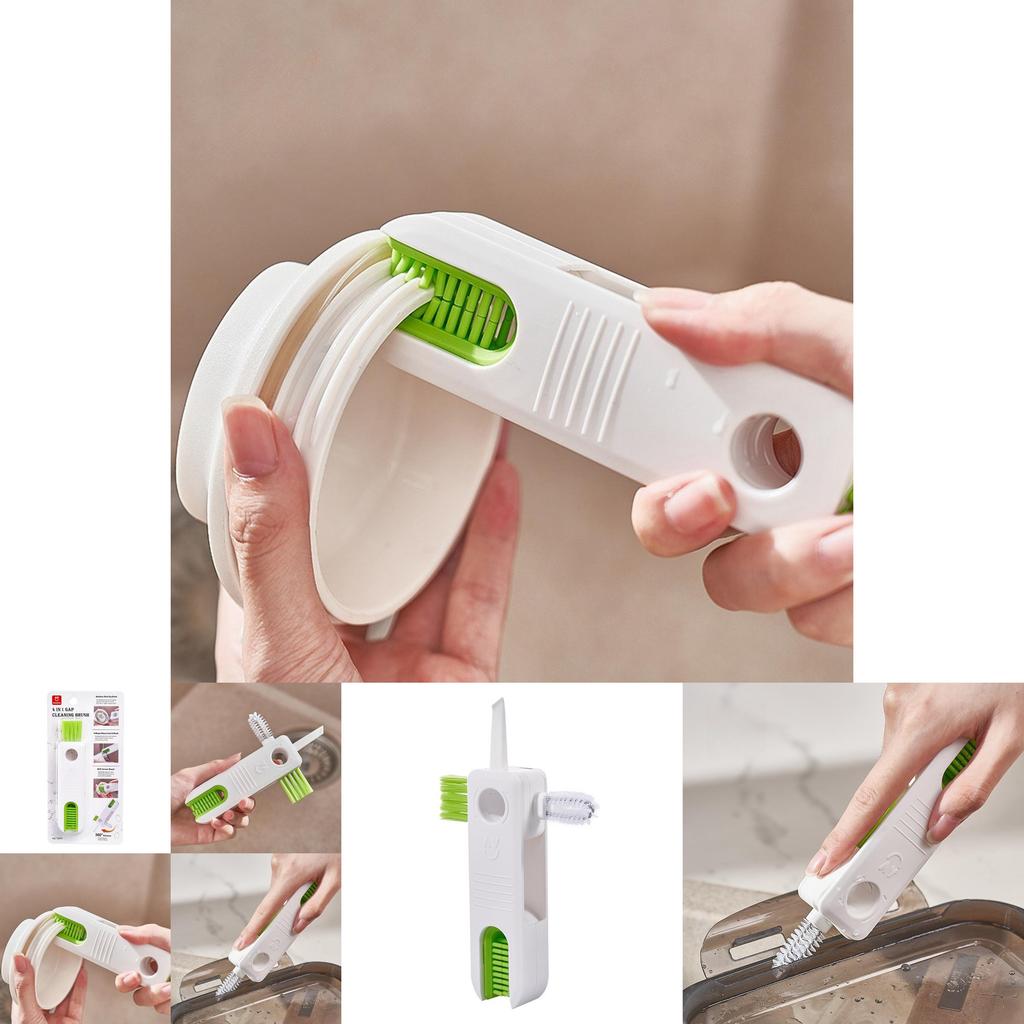 Portable Multi Functional Cup Brush Set For Bottles Mugs And Water Cups