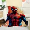 1pc Flannel Spider-Man Webbed Wonder Sofa Throw Blanket, Superhero
