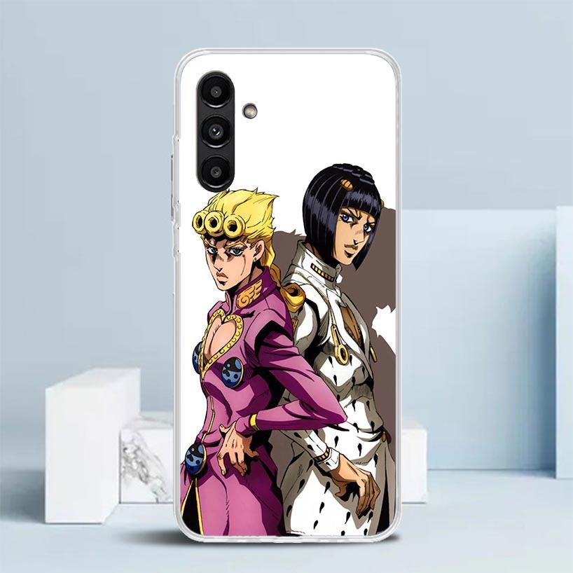 JoJo Adventure Giorno Giovanna Phone Case For Samsung Galaxy A17 A37 A57 A16 A15 A14 A13 A56 A55 A54 A53 A36 A35 A34 A33 A26 A25