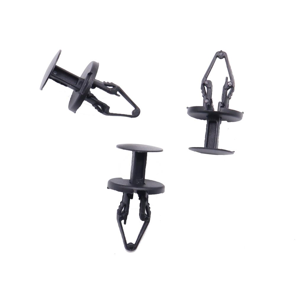 50pcs Universal Car Fender Fastener Push Type Rivet Fixed Clamp Plastic Retaining Clips For Ford Buick Chevrolet Focus Mondeo