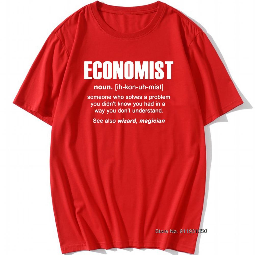 Cool Economist Definition Noun Funny T Shirt Unisex Short Sleeves Hip Hop Vintaged Oneck Cotton T Shirts