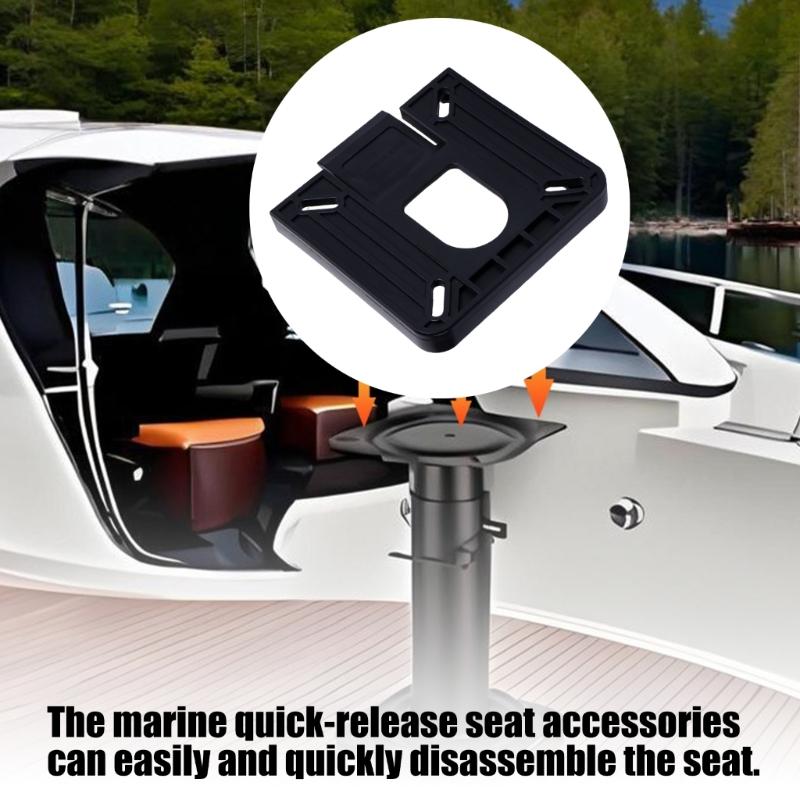 Quick Disconnect Seat Mount Fast Disconnect Boat Seat Stand For Recreational Boating And Professional Anglers