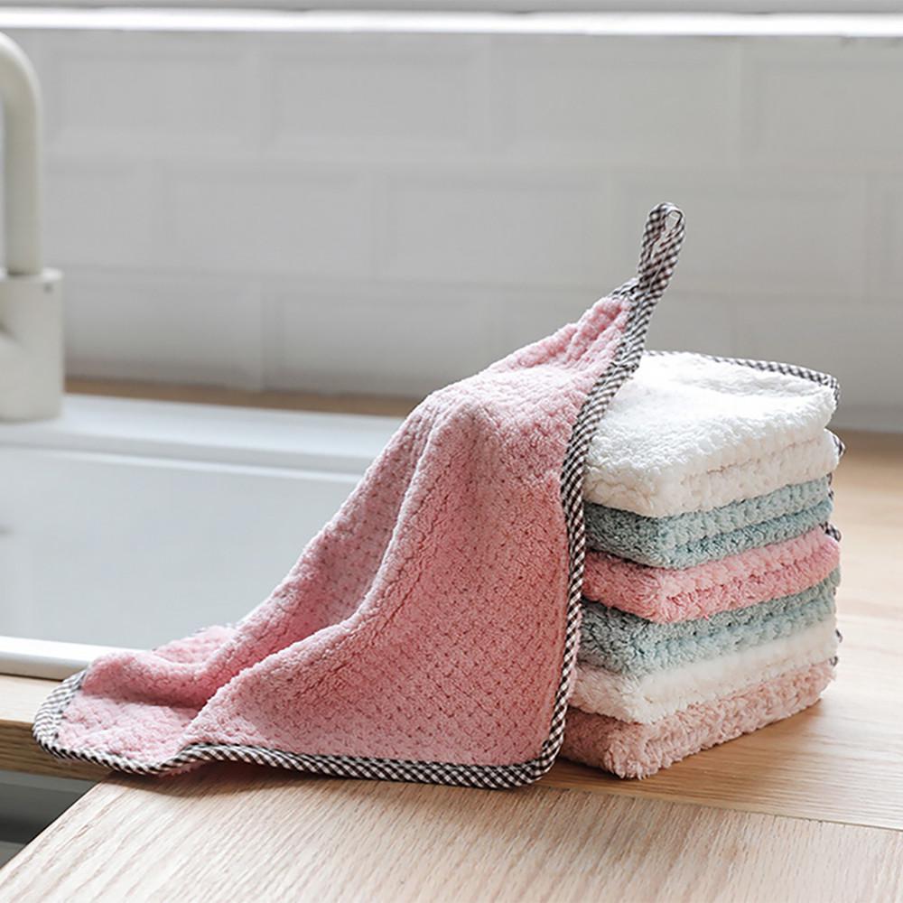 New Super Absorbent Microfiber Kitchen Dish Cloth High-efficiency Tableware Household Cleaning Towel Kitchen Tools Gadgets