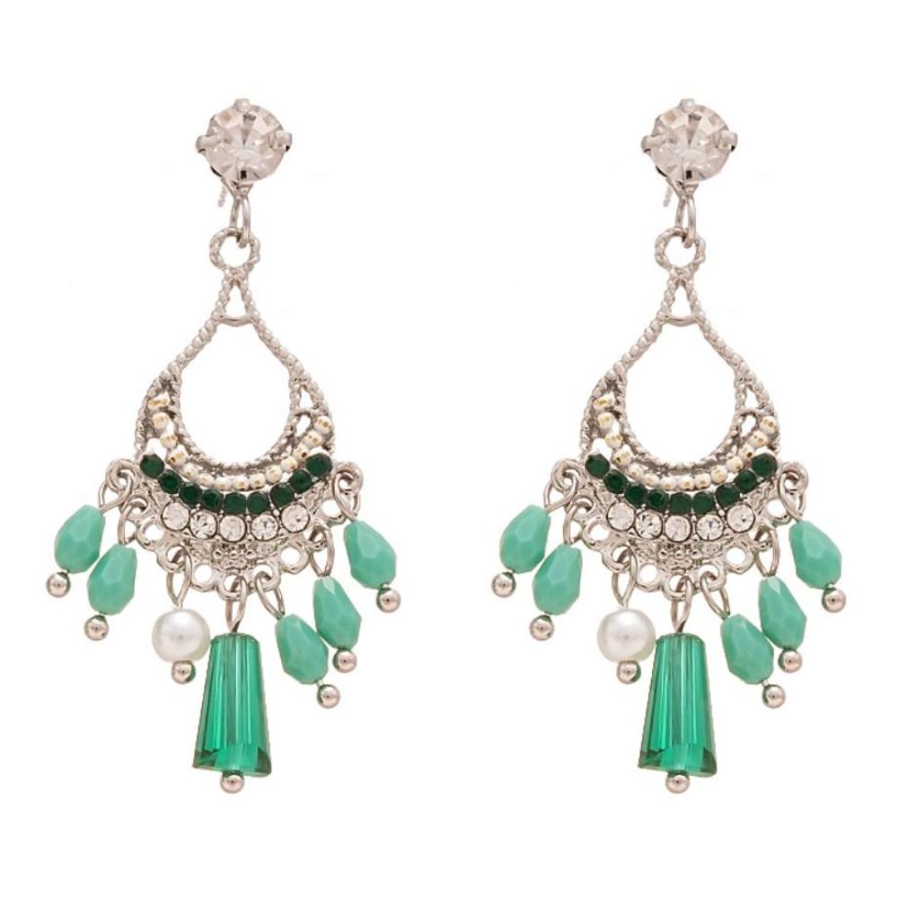 Bohemia Style Ethnic Style Tassel Earrings Hollow Water Drop Earrings Pendant  Lady Gifts