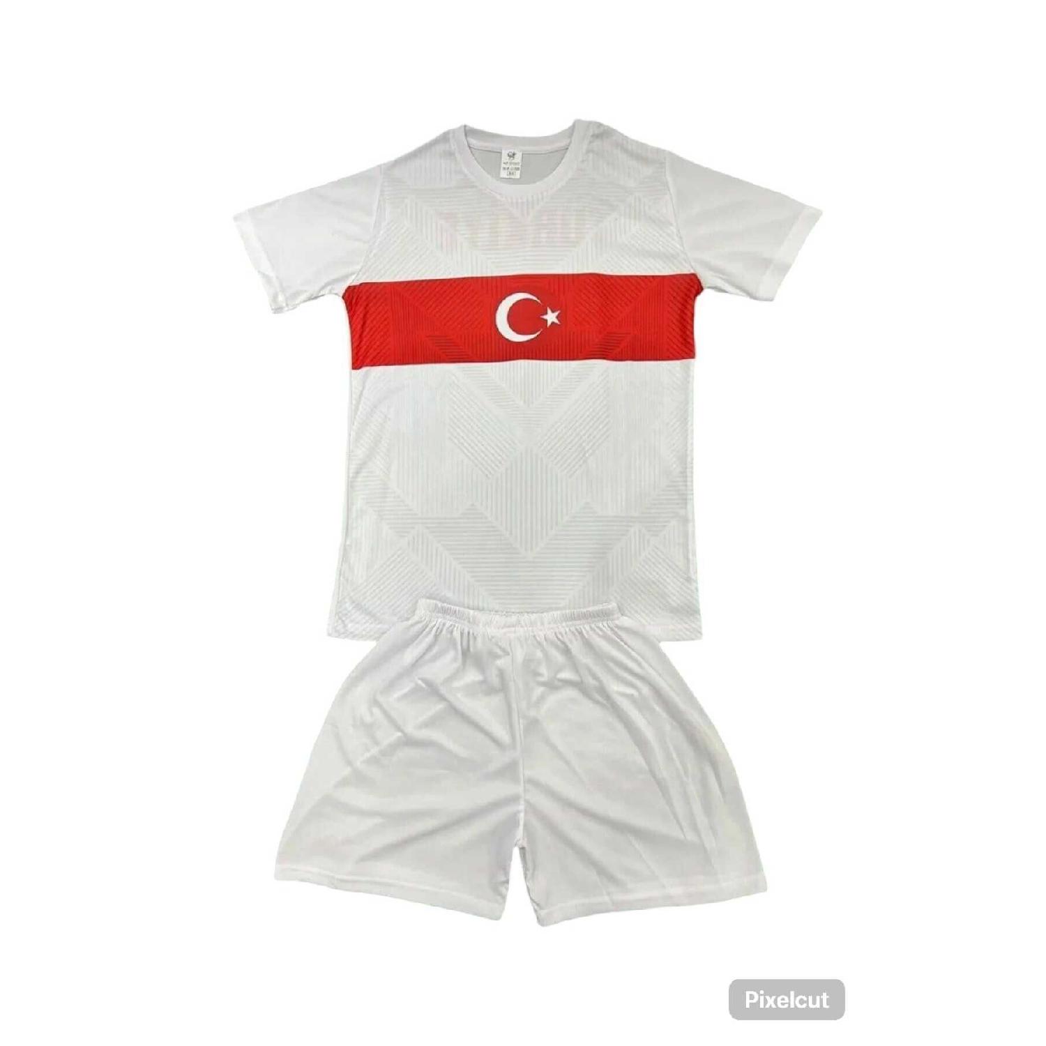 

New Season 2024/25 Trkiye National Team Jersey Children s Jersey Set 3-4 Yaş белый